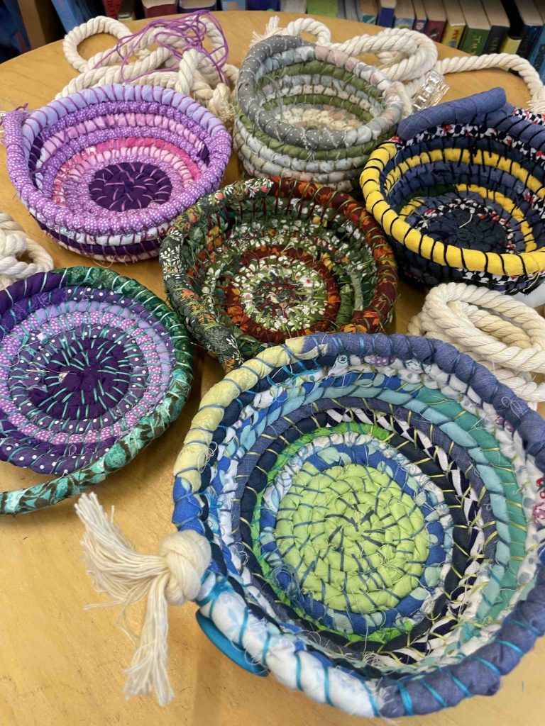 Hand Stitched Rope Bowls - Wadebridge.